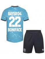 Bayer Leverkusen Victor Boniface #22 Kolmaspaita Lasten 2023-24 Lyhythihainen (+ shortsit)